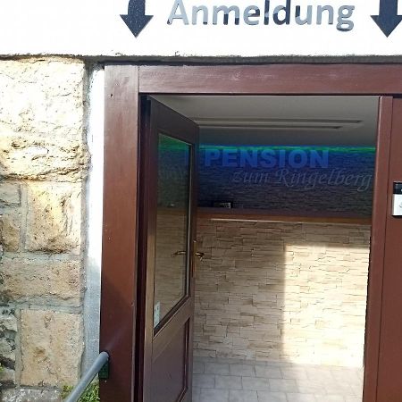 Pension Zum Ringelberg Erfurt Exterior foto